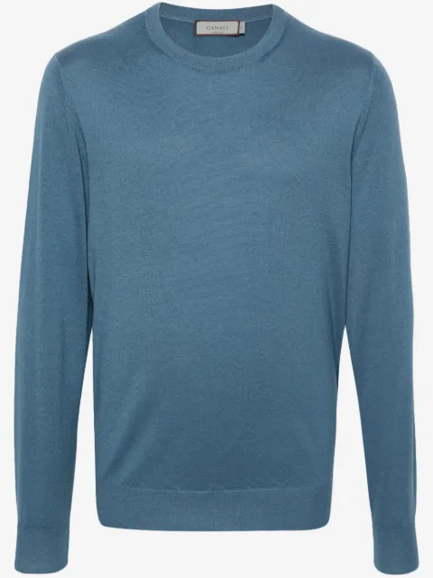 Canali crew-neck sweater