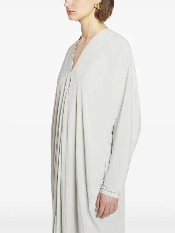 Lanvin Draped Kaftan Dress Farfetch