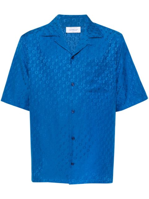 Off-White jacquard holiday shirt Men