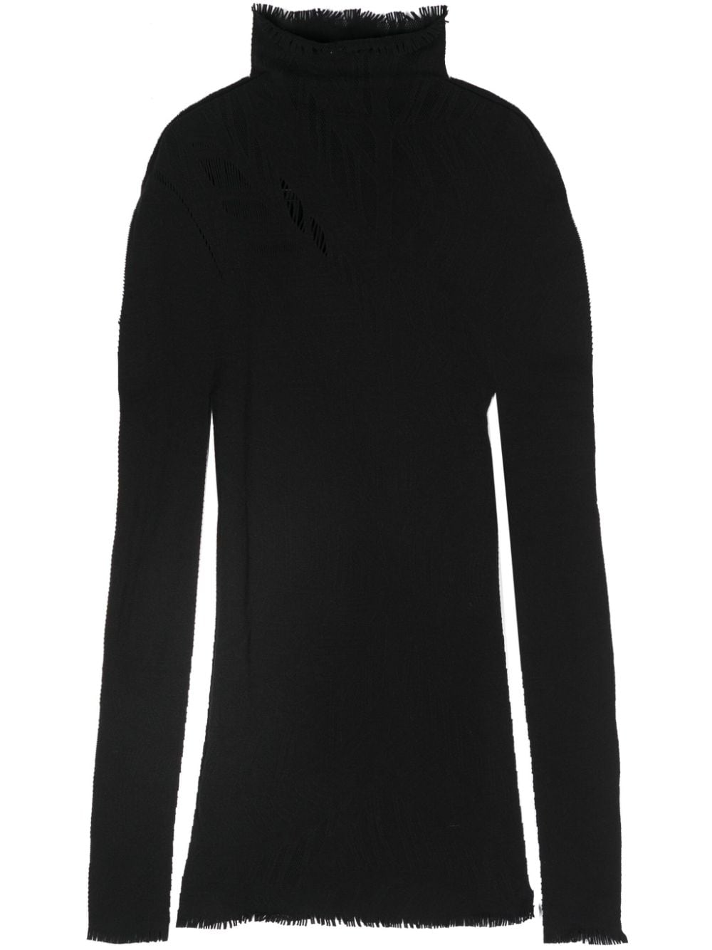 Shop Issey Miyake Leaf Body Ap Top In Black