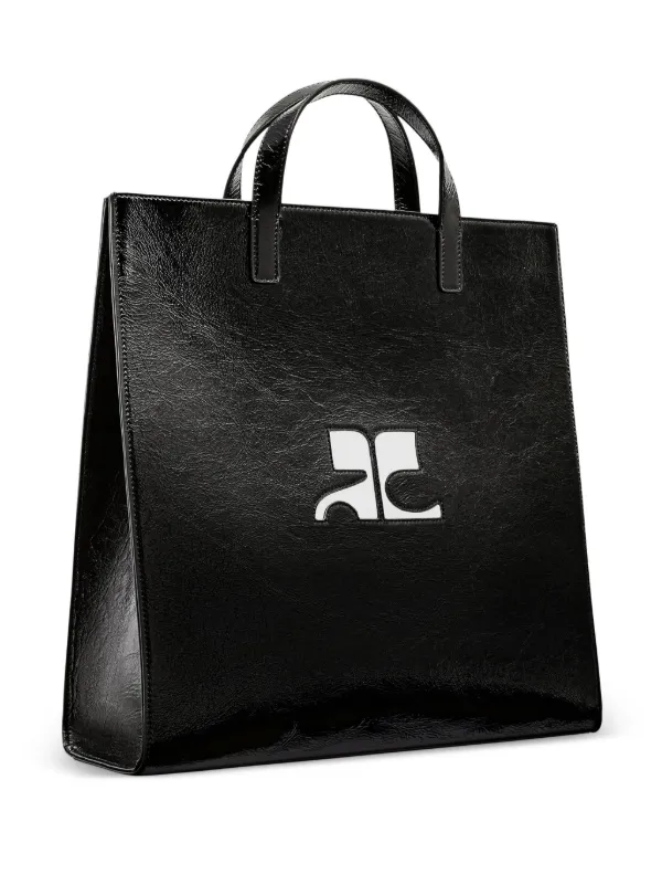 トートバッグ COURReGES Woman Tote bags Black 224GSA103CV0016 9999 COURRÈGES: Handbag woman - Black | Courrèges tote bags