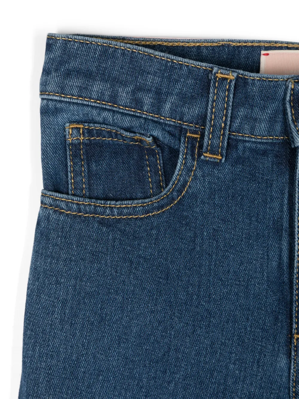 Elisabetta Franchi La Mia Bambina Katoenen jeans Blauw