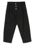 DONDUP KIDS pleated trousers - Black