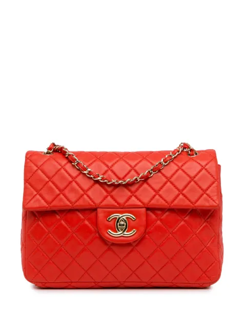 CHANEL Pre-Owned 2008-2009 Jumbo XL Classic Lambskin Single Flap shoulder bag