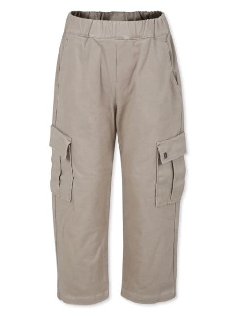 DONDUP KIDS cargo pocket trousers 