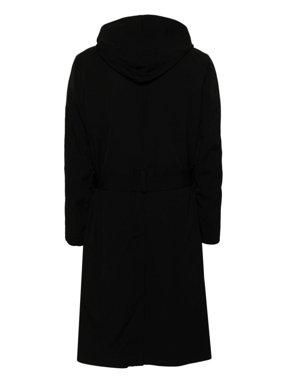 Yohji Yamamoto Wollen jas - Zwart