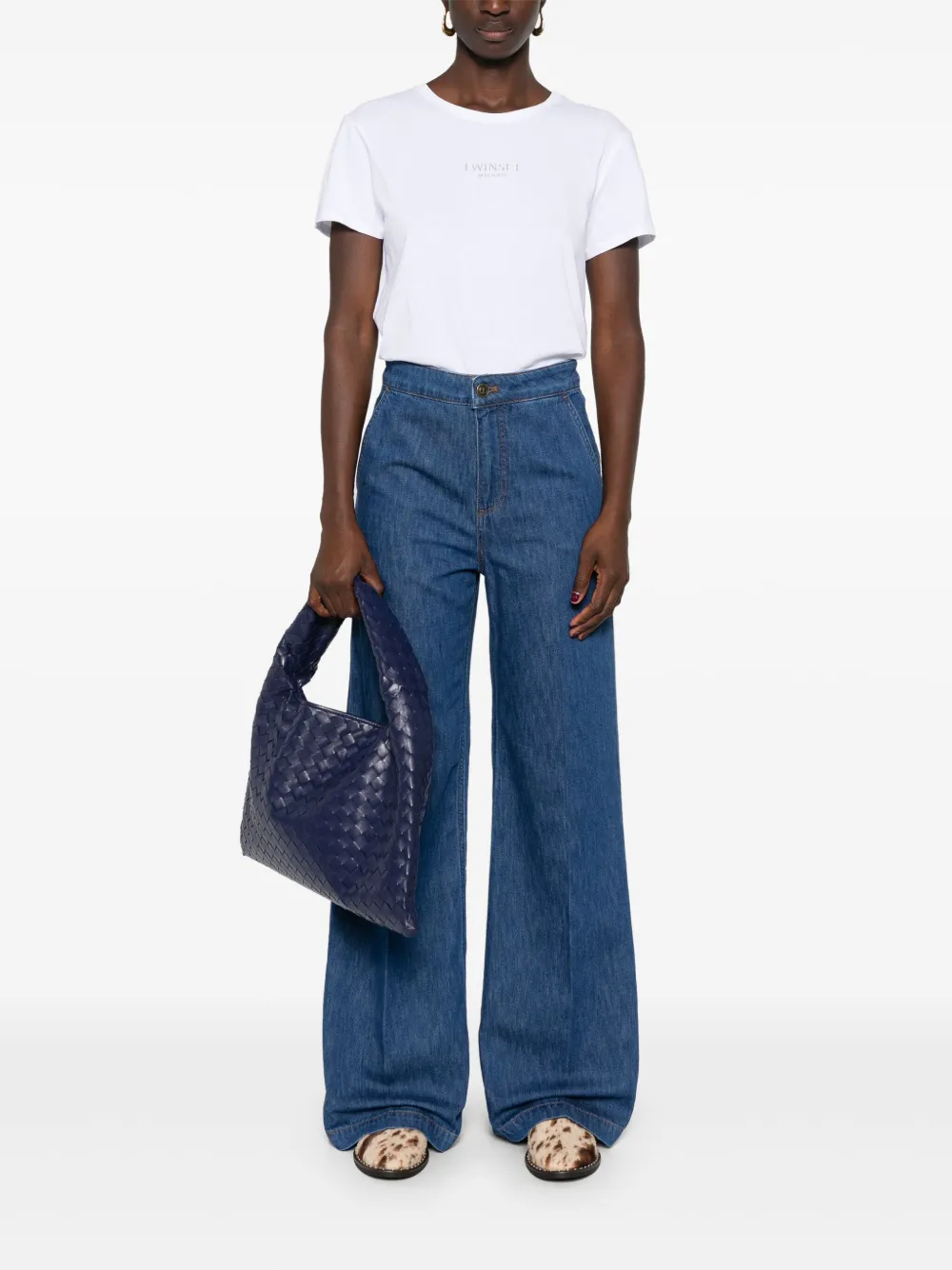 TWINSET Sartorial jeans - Blauw