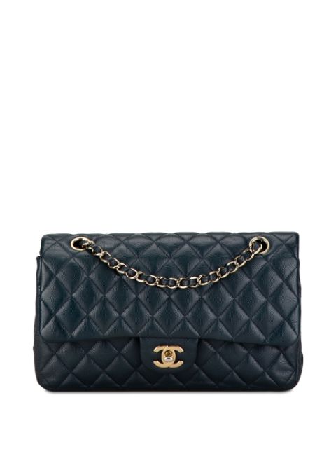 CHANEL Pre-Owned 2019 Medium Classic Caviar Double Flap shoulder bag WOMEN