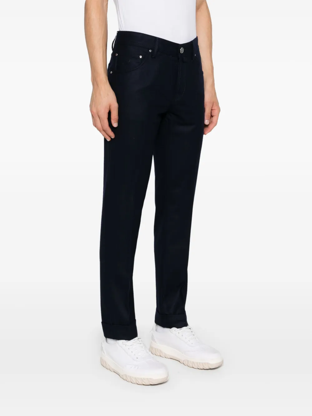 Jacob Cohën Scott broek Blauw