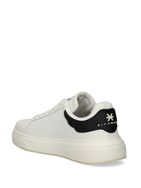 John Richmond logo-stamp Sneakers | White | FARFETCH