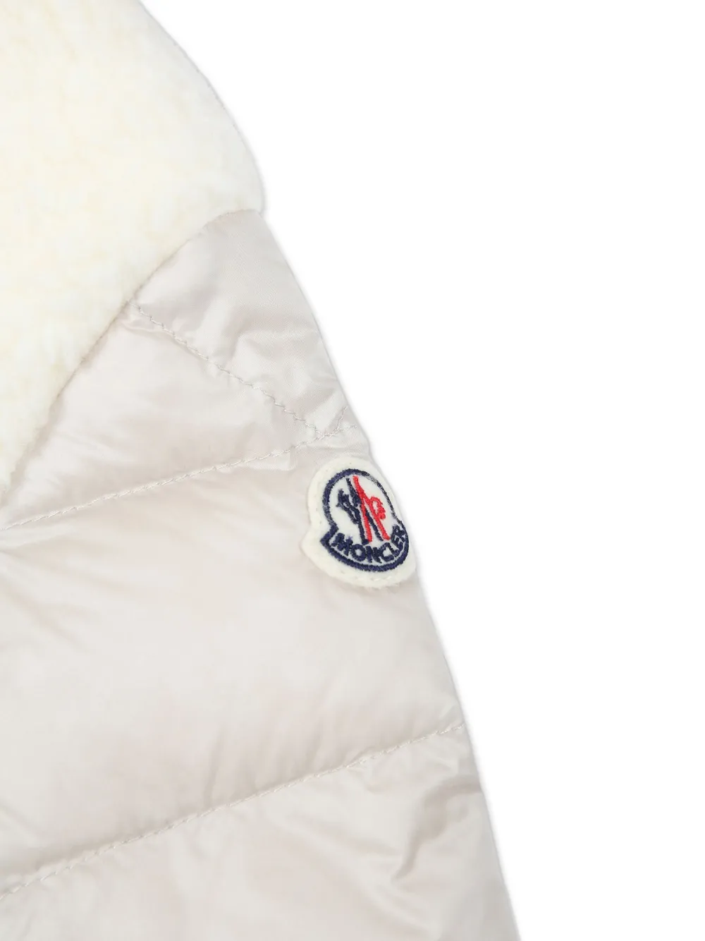 Moncler Enfant Dofi gewatteerd jack Beige