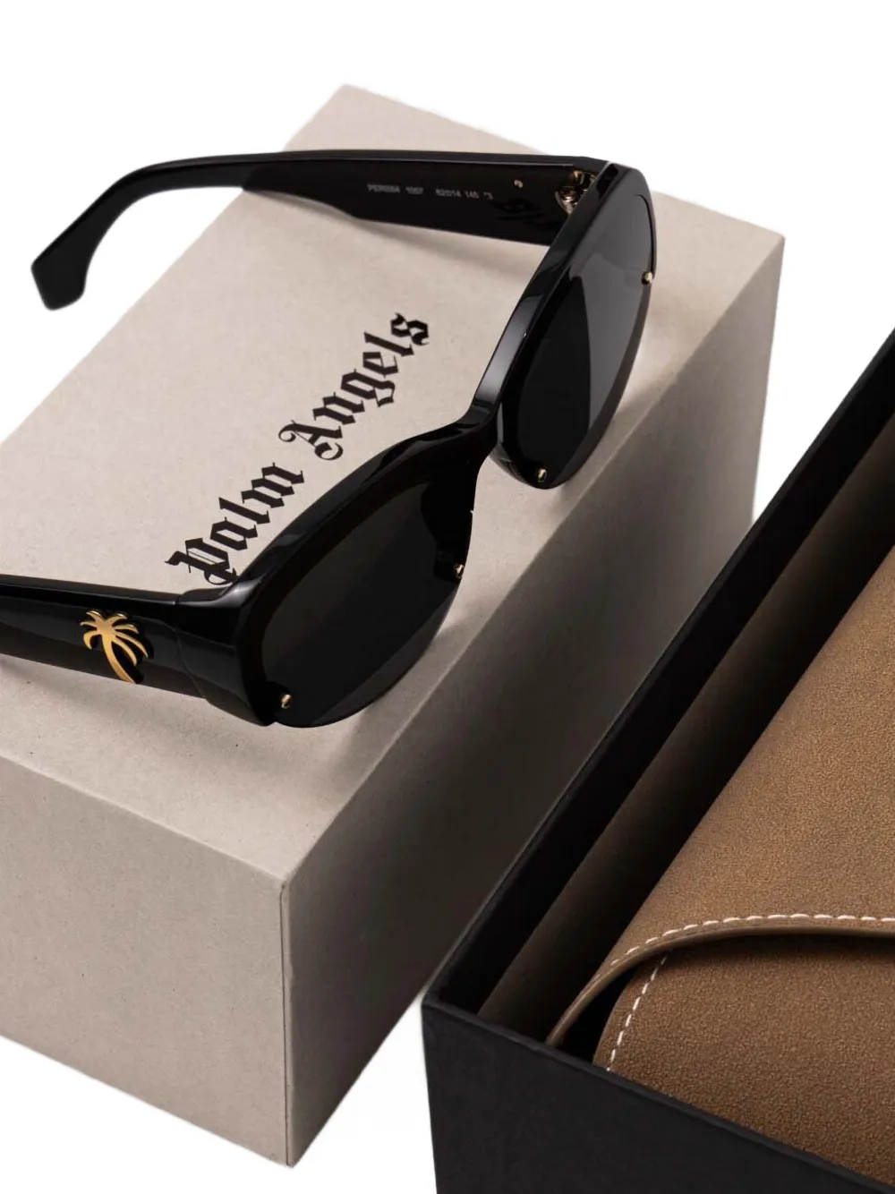 Palm Angels Eyewear Palmdale zonnebril Zwart