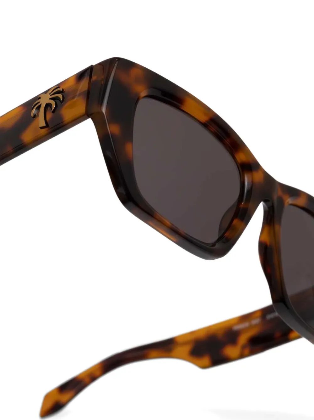 Palm Angels Eyewear Hinkley zonnebril Bruin