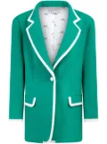 Rowen Rose wool oversized blazer - Green