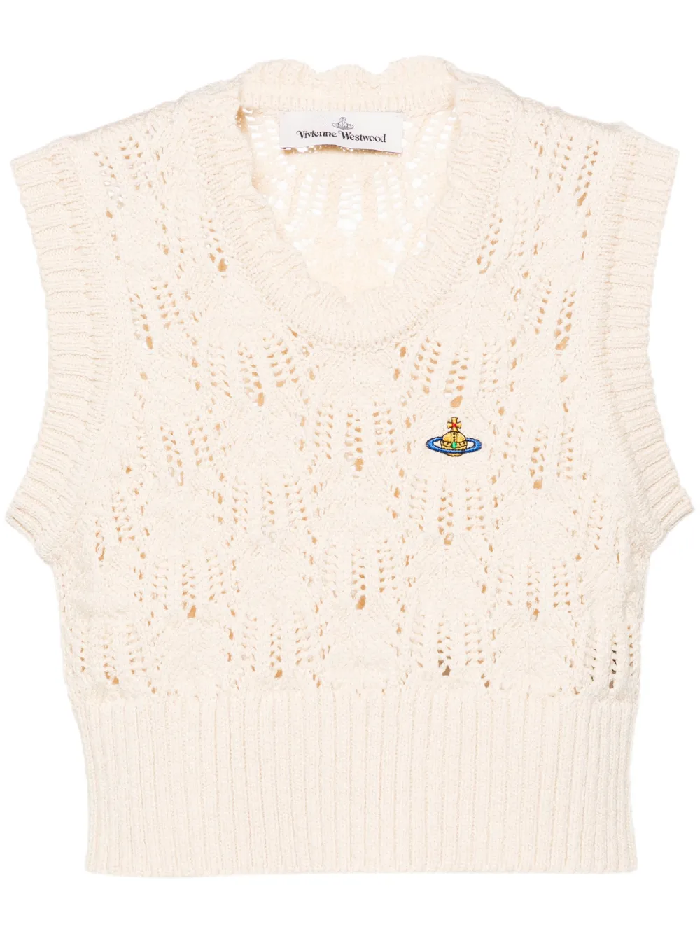 Vivienne Westwood Samantha top Beige
