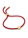 Monica Vinader GP rope-detailing bracelet - Red