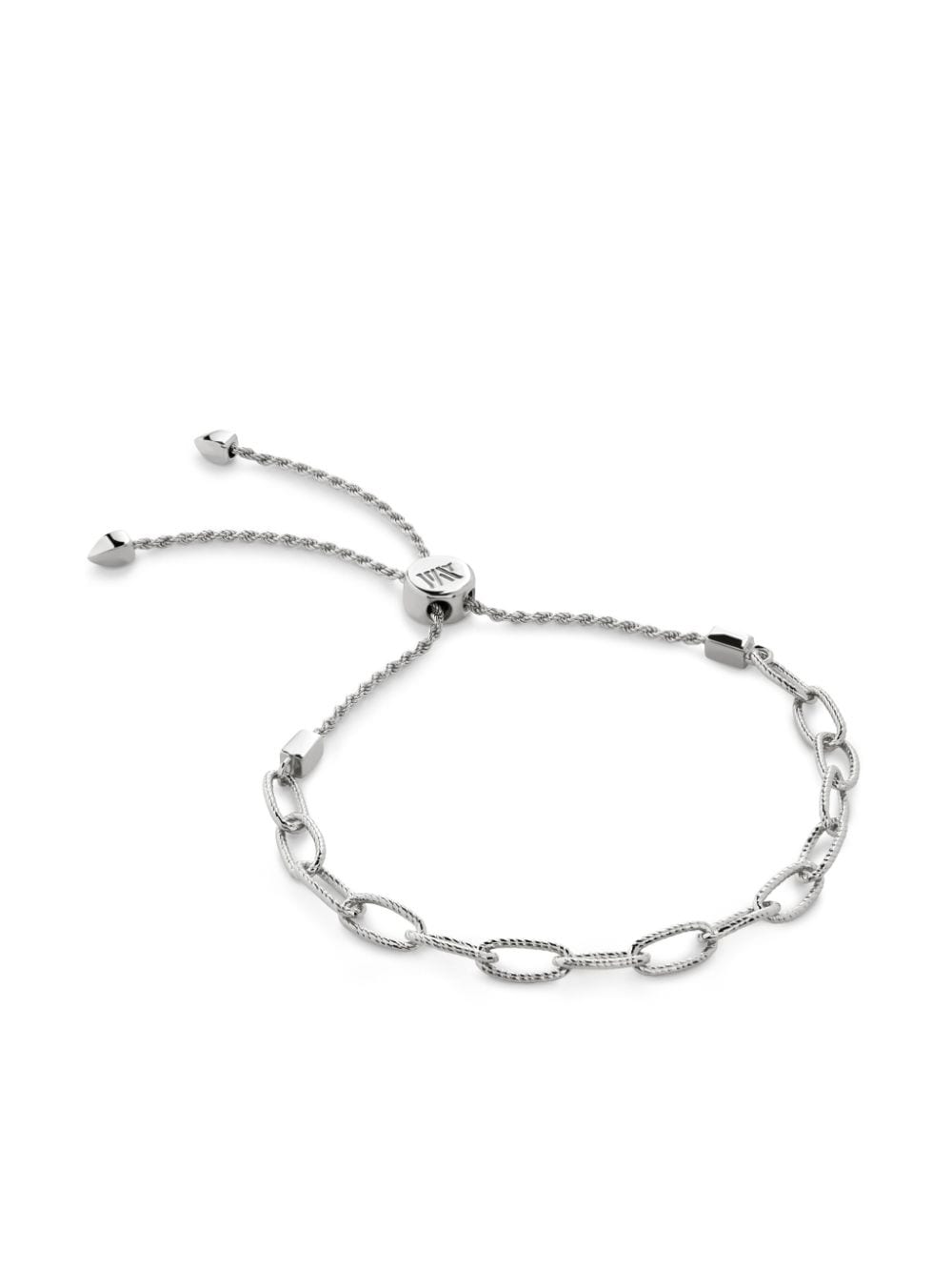 Shop Monica Vinader Gp Chain-link Bracelet In Silver