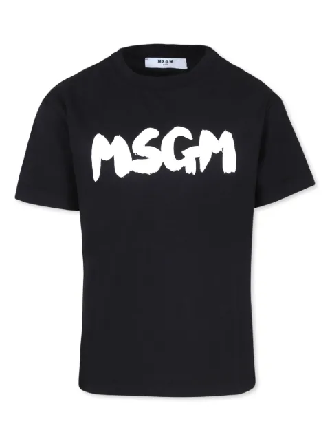 MSGM Kids Monogram-printed t-shirt 