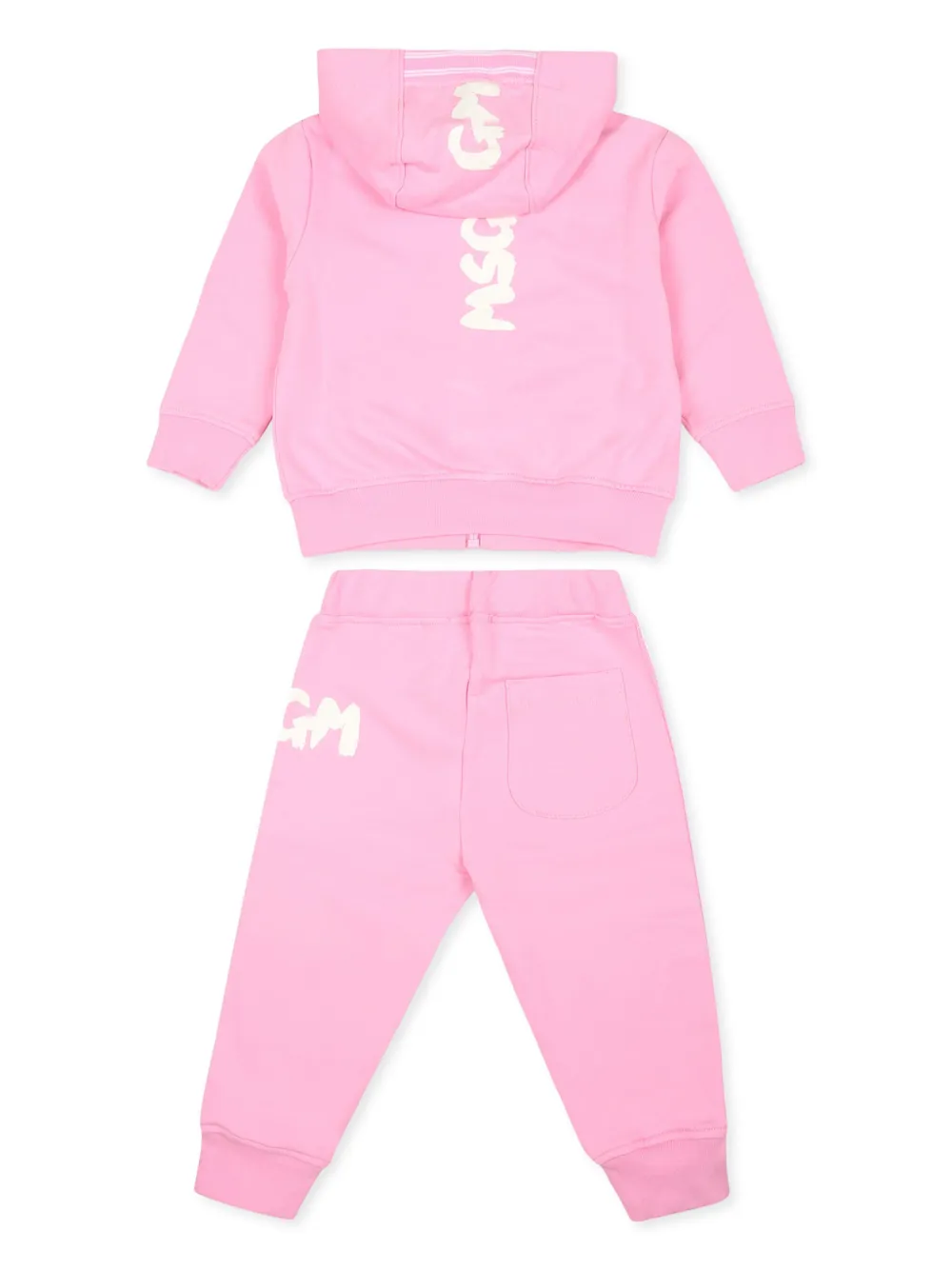 MSGM Kids logo-print cotton tracksuit set | Tracksuit Sets | Image 2