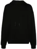 44 LABEL GROUP logo-print hoodie - Black