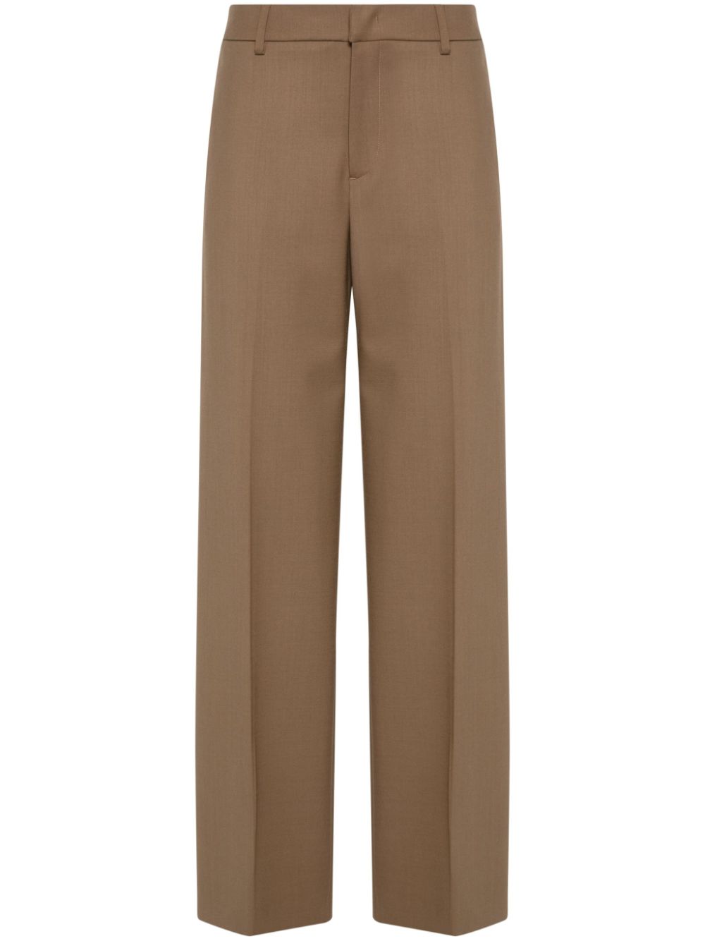 straight-leg trousers