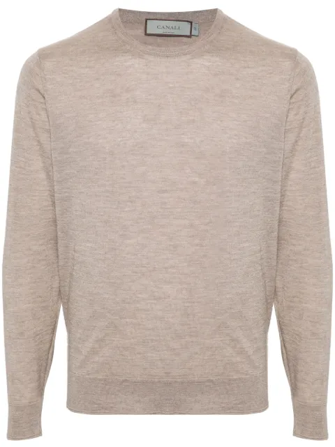 Canali fine-knit sweater 