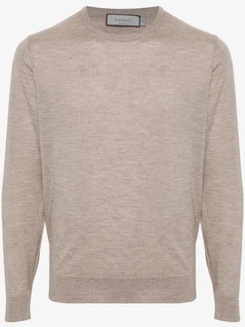 Canali fine-knit sweater