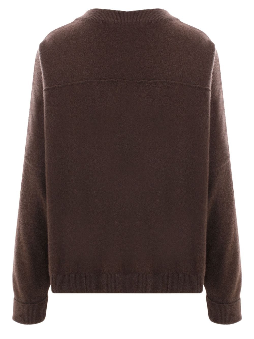 Shop Dušan Cashmere Jumper In Brown