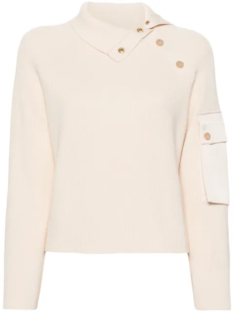 LIU JO ribbed-knit sweater