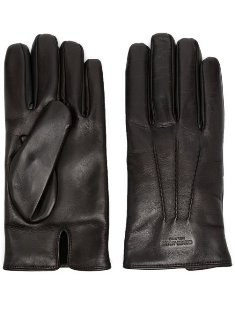 Giorgio Armani leather gloves