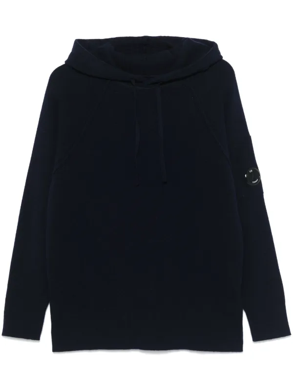 C.P. COMPANY レンズ付きパーカー C.P. Company レンズディテール パーカー | ブルー | FARFETCH JP