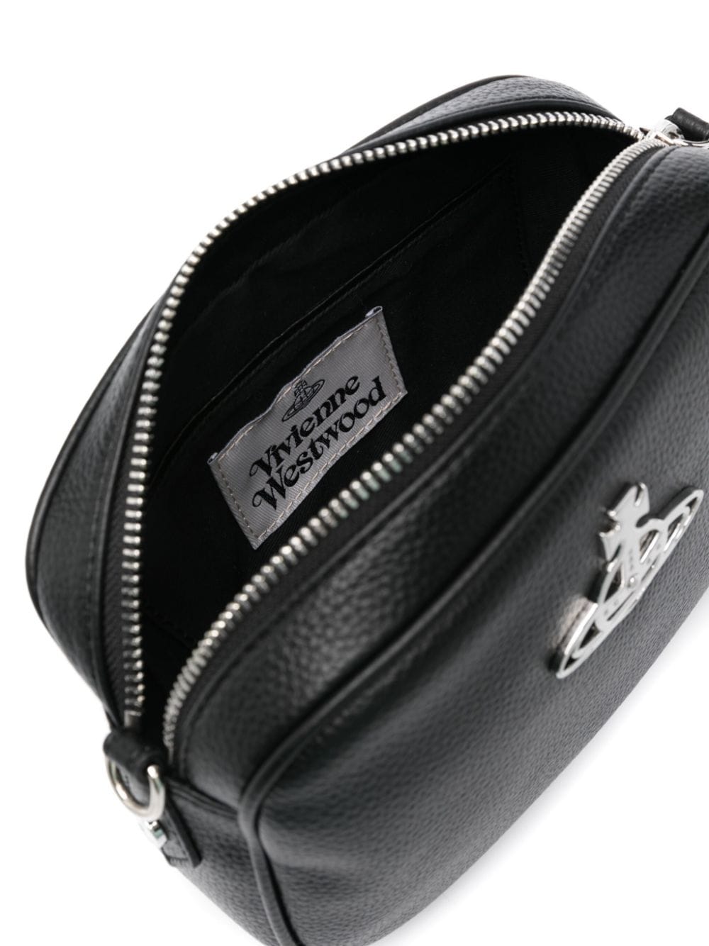 Shop Vivienne Westwood Anna Cross Body Bag In Black