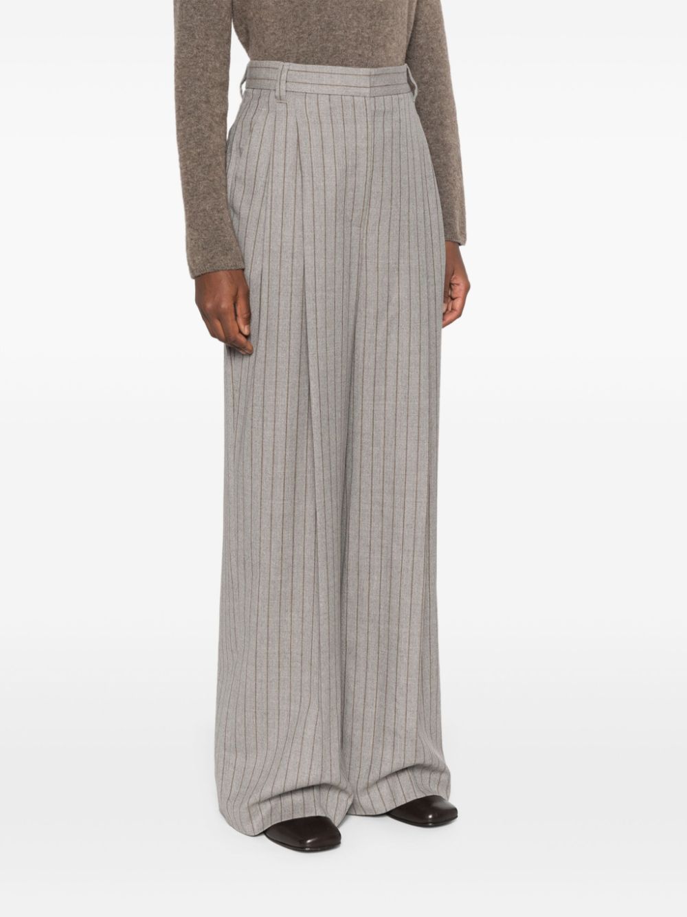 Brunello Cucinelli pinstriped trousers Women