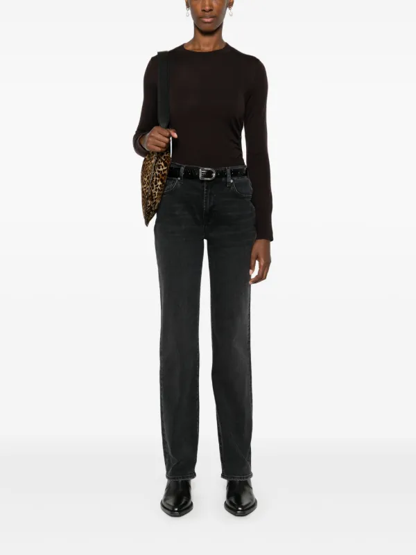 PINKO Diraspatura Sweater Brown FARFETCH IN