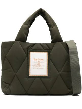 Barbour mini tote online