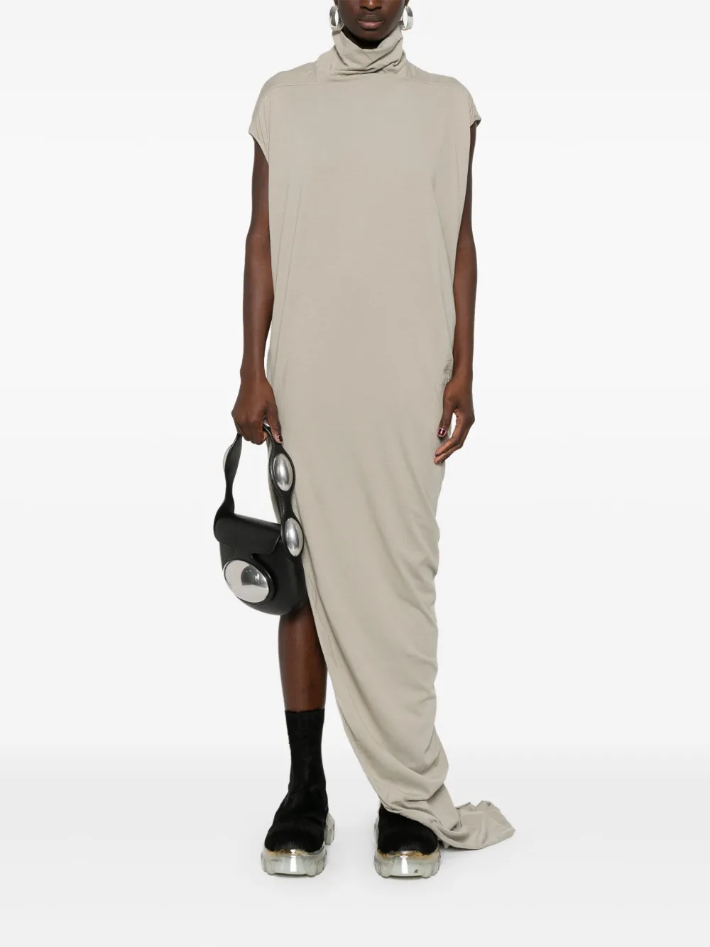 Rick Owens DRKSHDW T midi-jurk - Grijs