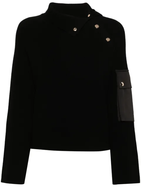 LIU JO ribbed-knit sweater