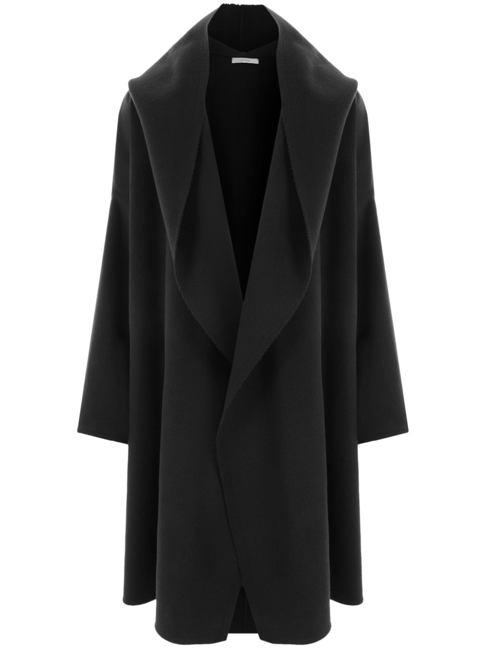 Shop Dušan Cashmere Hooded Coat In Black