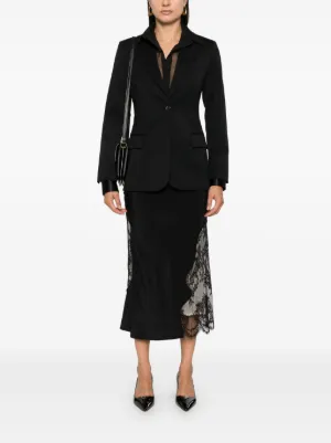 スカート Erika Cavallini Alda Midi Skirt Erika Cavallini Side Slit Midi Skirt, $312 | farfetch.com