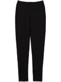 TWINSET elasticated-waist trousers - Black