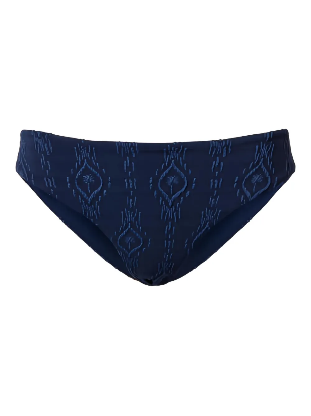 Twinset Patterned Bikini Bottom In Blue