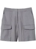 TWINSET pinstripe bermuda shorts - Grey
