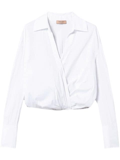 poplin blouse