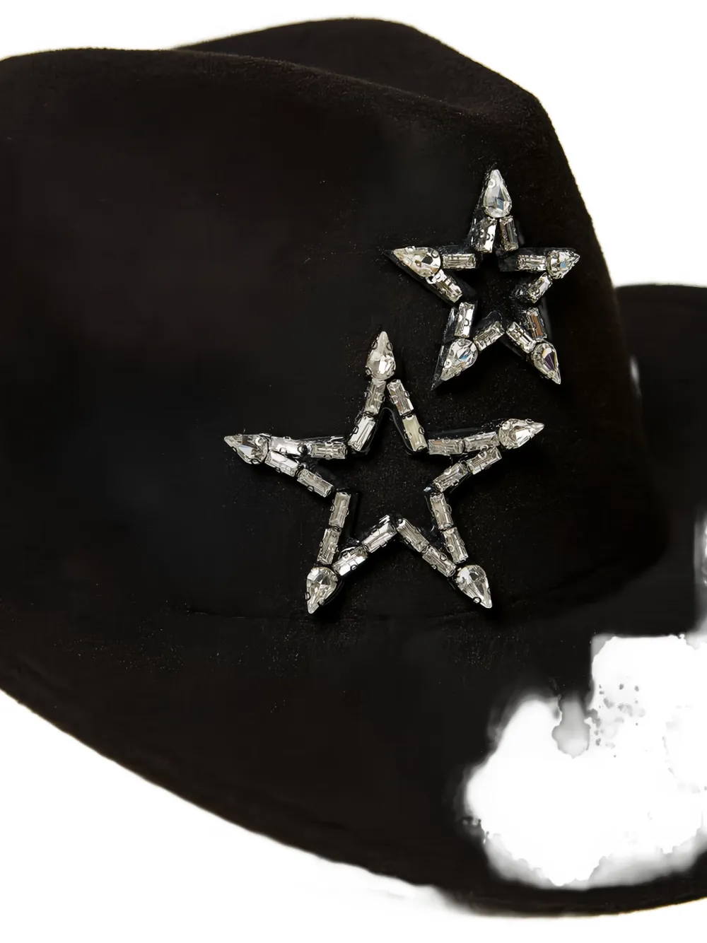Twinset Star-embellished Cowboy Hat In Black