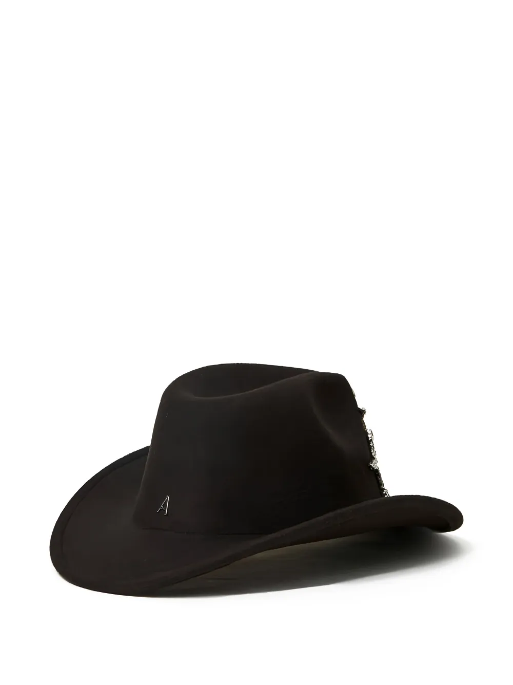 TWINSET Hoed met Western-stijl en verfraaid met ster - Zwart