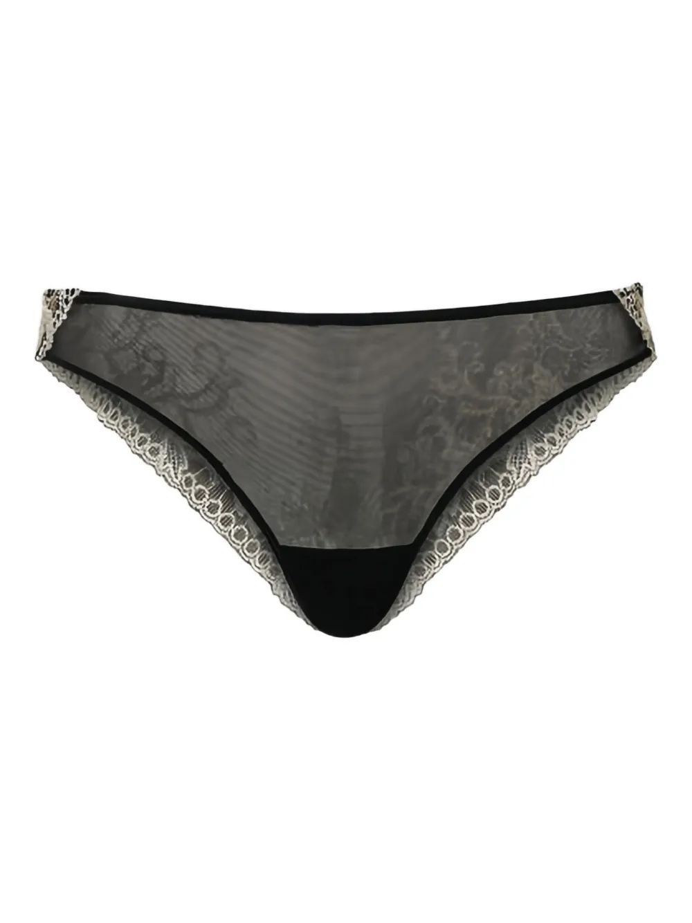 TWINSET embroidered briefs | Black | Image 1