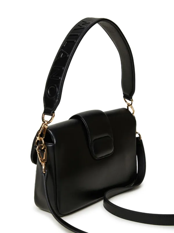 TWINSET Medium Amie Shoulder Bag Black FARFETCH GR