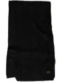 TWINSET knitted scarf - Black