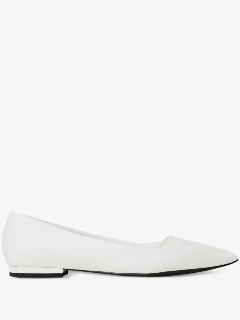 TWINSET flats de mezclilla con puntera en punta