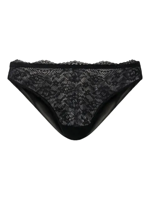 TWINSET lace tulle briefs